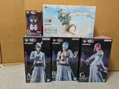 BLEACH 一番くじ 破面4種類セット+涅マユリ小物入れ