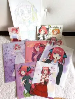 五等分の花嫁 映画特典 色紙 クリアファイル まとめ売り 2026年最新】五等分の花嫁映画特典クリアファイルの人気アイテム