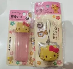 Hello Kitty 綿棒ケースとアクセサリーケース