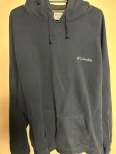 コロンビア 刺繍ロゴ オーバーサイズ プルオーバーパーカー スケーター 裏起毛