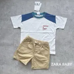 【新品+美品】　ザラベイビー　Tシャツ　短パン　セットアップ　98 92