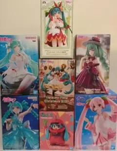 初音ミク 桜ミク フィギュア まとめ売り Luminasta 他 おまけつき
