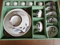 和食器セット 鍋 徳利 お猪口 小皿 陶器のサムネイル