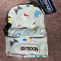 OUTDOOR PRODUCTS 산리오 キャラクターズ ミニリュック型ポーチ