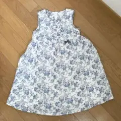 美品 タルティーヌエショコラ リバティ ワンピース 120