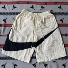 [美品] NIKE ナイキ ウーブンショートパンツ スウッシュパンツ 撥水 L