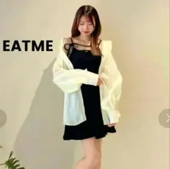 EATME シャツブラウス 新品未使用☆定価7700円 シアー ビッグ イエローのサムネイル