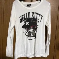 HELLO KITTY 長袖Tシャツ ホワイト　キティ　ハローキティ