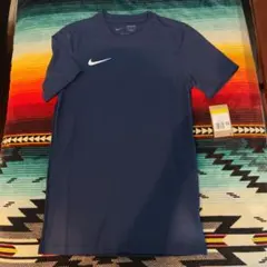 NIKE Dri-FIT 半袖シャツ ネイビー 新品タグ付きのサムネイル