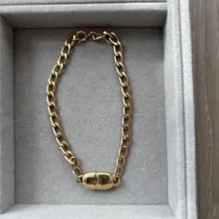 Christian Dior CDゴールドチェーンブレスレット⭐︎ヴィンテージ⭐︎