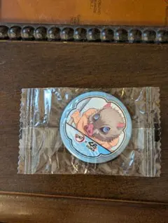 鬼滅の刃くら寿司コラボ　缶バッジ（猪之助）