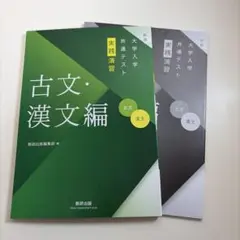 数研出版 古文・漢文編 大学入学共通テスト 書き込みなし