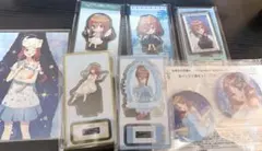 中野三玖 五等分の花嫁 アクスタ ブロマイド 缶バッジ