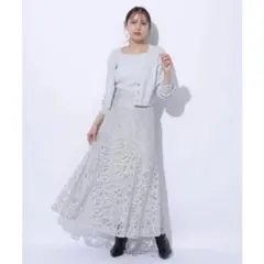 新品タグ付★マイストラーダ ラメニットカーディガン アンサンブル ホワイト 白