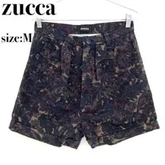 zucca ボタニカル柄 総柄 ショートパンツ ハーフパンツ 日本製 美品のサムネイル