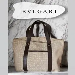 BVLGARI ロゴマニア トートバッグ ブルガリ ポーチ付きのサムネイル