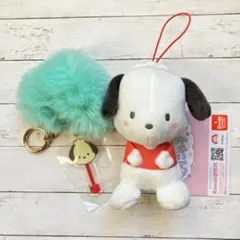 ポチャッコ むにゃすやマスコット＆チョコレートふあふあチャーム 未使用新品