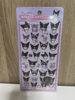 正規品 サンリオ ボンボンドロップシール クロミ 第一弾 大 シール ボンドロ