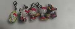 15 ご当地キティ　キーホルダー　5点セット