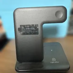 ワイヤレス充電スタンド ブラック Qi対応