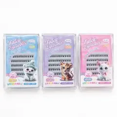 部分つけまつ毛 3点セット 束感つけま グルー不要 ナチュラル✨