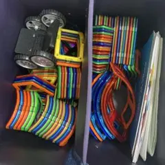 MAGFORMERS マグネットブロック 120個セット - メルカリ
