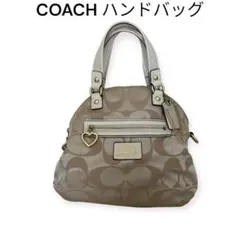 coach ハンドバッグ　ベージュ