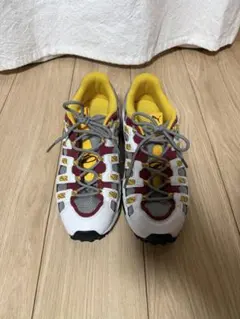 Puma CELL スニーカー ホワイト/グレー/イエロー/バーガンディ