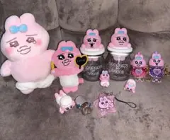 おぱんちゅうさぎ キャニスター ぬいぐるみ キーホルダー 等まとめ売り