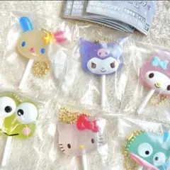 サンリオ カラフルキャンディチャーム 6種コンプリート