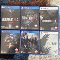バイオハザード　まとめ売り　6本