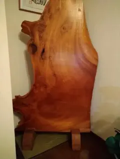 衝立　一枚木【値下げ交渉可能】 直接引取り限定◇天然木／衝立◇一枚板 高さ135cm×幅95cm×厚6.5