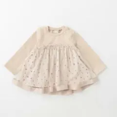 petit main チェリープリントドッキングT