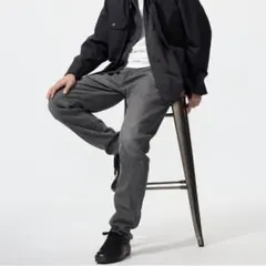 t32104様専用　【新品未使用】ユニクロ EZYジーンズ　GRAY L丈長め