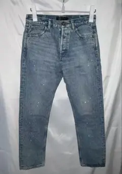 【送料込】ワールド　JET ジェット　ダメージ加工　デニム　ジーンズのサムネイル