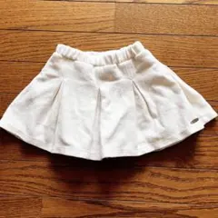 【 90 】petit main スカパン 白 スカート ショートパンツ 女の子