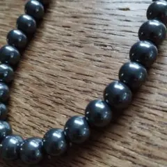 ブラックパール調ネックレス