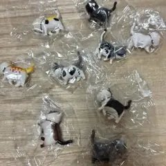 ミニチュア 猫フィギュア8個セット