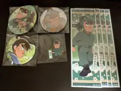 忍たま乱太郎　中在家長次　缶バッチ　ステッカー　アクリルスタンド