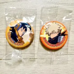僕のヒーローアカデミア 爆豪勝己 瀬呂範太くら寿司 缶バッジ
