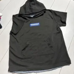 INVOLVEMENT フード付き 半袖Tシャツ
