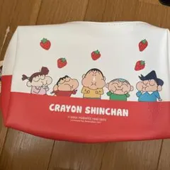 韓国ダイソー　しんちゃんポーチ