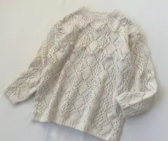 chocol raffine robe ショコラフィネローブ 透かし編みニット