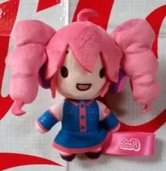 重音テト ふわぷち ぬいぐるみ マスコット　髪色ピンク