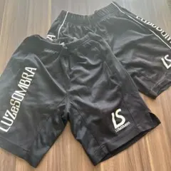 LUZ e SOMBRA ブラックハーフパンツ2点 ティゴラインナー