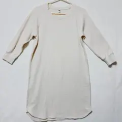 ユニクロ　UNIQLO　 地　ロング丈　レディース L