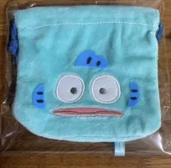 サンリオ　はぴだんぶい　ふわふわフェイス巾着 ハンギョドン