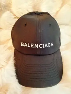 BALENCIAGA ベースボールキャップ ブラック - メルカリ