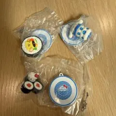 サンリオ お寿司キーチェーン キティ シナモン プリン 3点