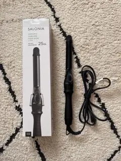 SALONIA セラミックカールヘアアイロン 25mm
